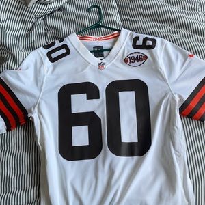 Custom Browns Otto Graham jersey with 1946 patch